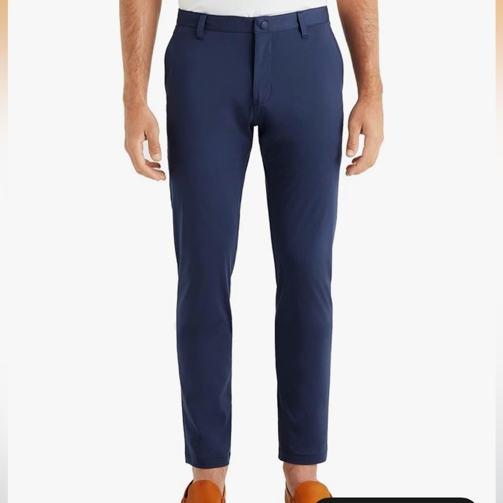 Rhone Men's Slim Commuter Pants navy